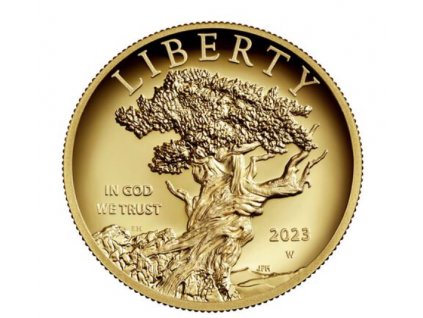 Investicni zlato american liberty 2023 PP 1oz R