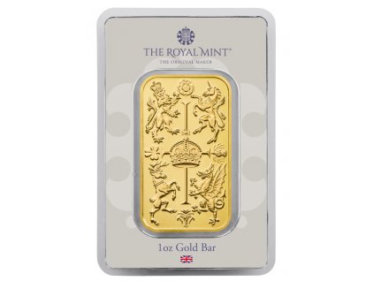 Investicni zlato Britannia korunovace 1oz slitek R