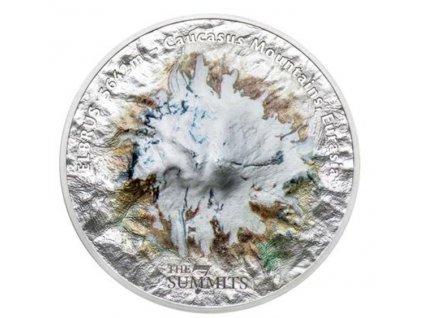 Investicni stribro 7 Summits Elbrus 2021 5oz R