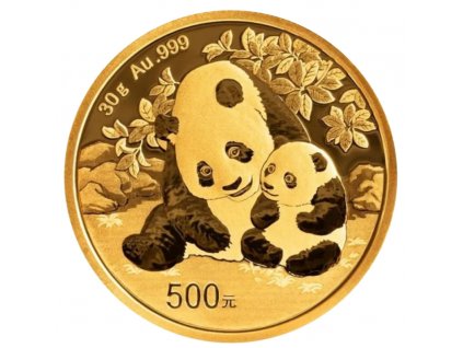 Investicni zlato Panda 2024 30g R