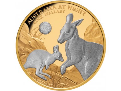 Investicni zlato Rock Wallaby 2024 Niue 1oz R