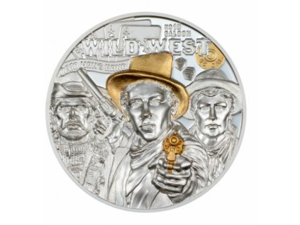 Investicni stribro Wild West 2024 3oz R