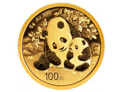 Investicni zlato Panda 2024 8g R