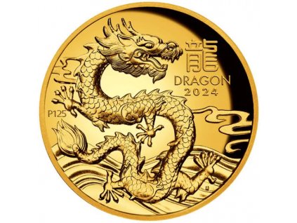 Investicni zlato Lunar dragon 2024 1oz HR R