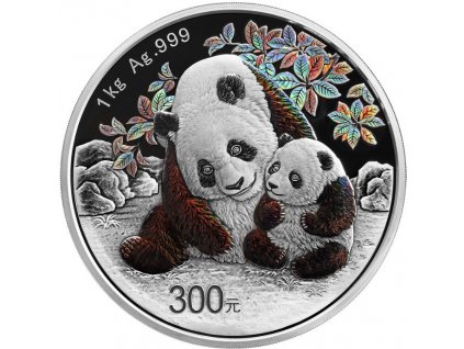Investicni stribro Panda 2024 1kg R