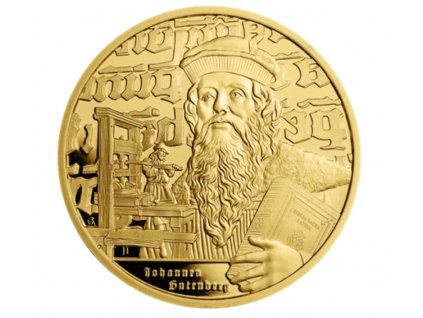 Investicni zlato Gutenberg 1oz 2024 R