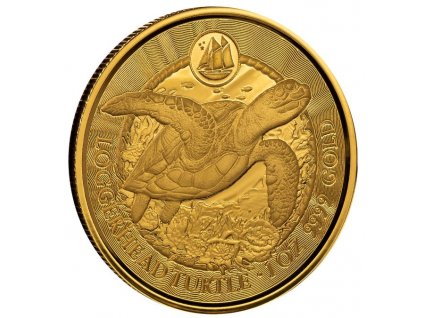 Investicni zlato želva Cayman 2023 1oz R