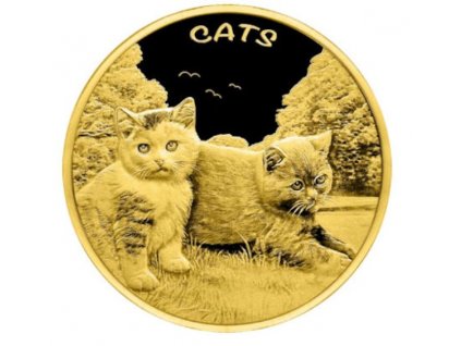 Investicni zlato Cats Fiji 2024 1oz R