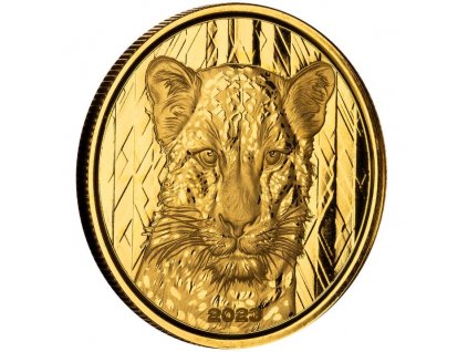 Investicni zlato Leopard Ghana 2023 1oz R1