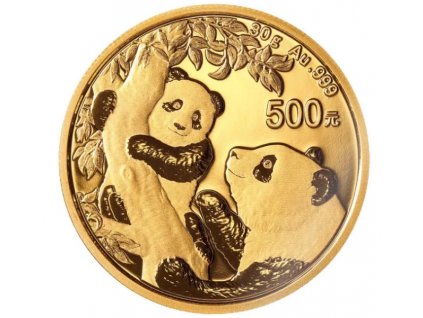 Investicni zlato Panda 2021 30g R