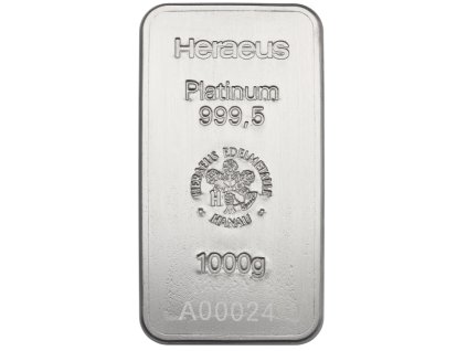 Investicni platina heraeus 1kg