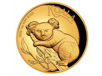 Investicni zlato Koala 2025 PP PM 1oz L