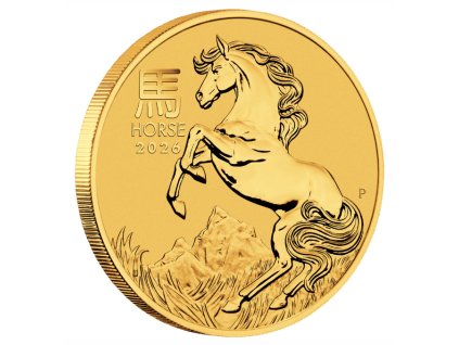 Investicni zlato Lunar Rok koně 2026 10oz R