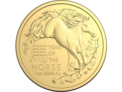 Investicni zlato Lunar Rok koně 2026 RAM 1oz R