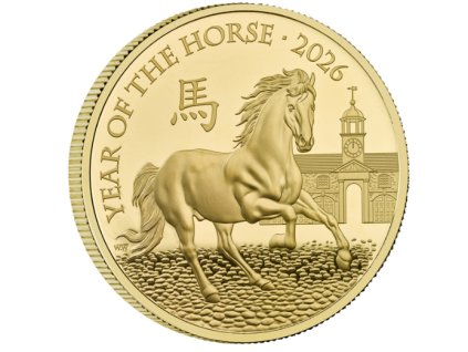 Investicni zlato Lunar Rok koně 2026 RM 1oz R