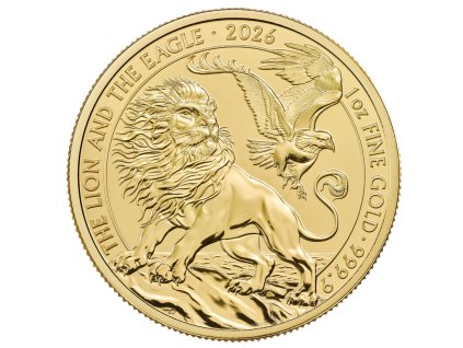 Investicni zlato Lev Orel 1oz 2026 BU RM R