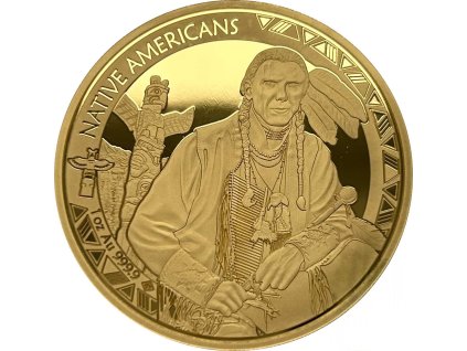 Investicni zlato Native Americans Totem 2025 L