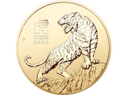 Gold 2022 Lunar III Tiger 2oz VS