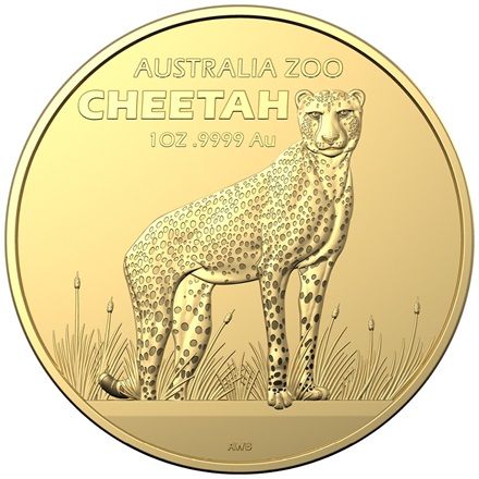 The Royal Australian Mint 1 oz zlatá mince Gold Gepard Australia ZOO 2021 Royal Australian Mint
