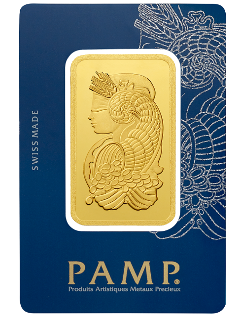PAMP Suisse Zlatý investiční slitek 50g PAMP Fortuna