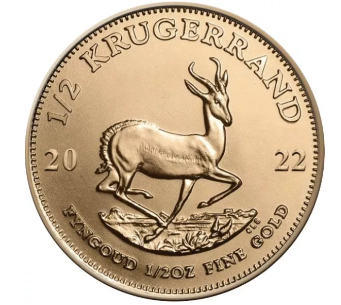 1/2 oz zlatá mince Krugerrand