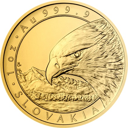 1 oz zlatá mince Slovenský Orel 2022 NIUE