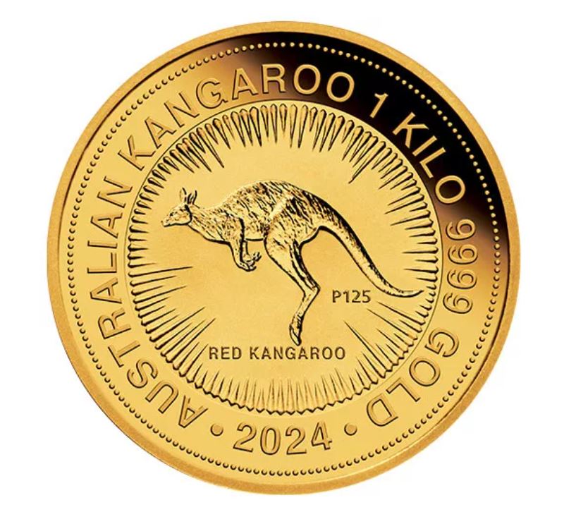 1 kg zlatá mince Australian Kangaroo 2022 Perth Mint