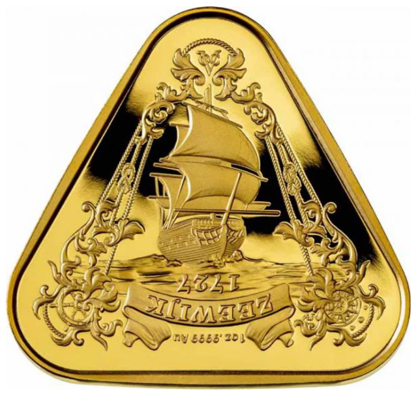 The Royal Australian Mint 1 oz zlatá mince Australské lodní vraky - Zeewijk 2021 BU – Royal Australian Mint