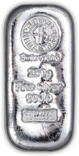 Stříbrný investiční slitek 250g ARGOR-HERAEUS