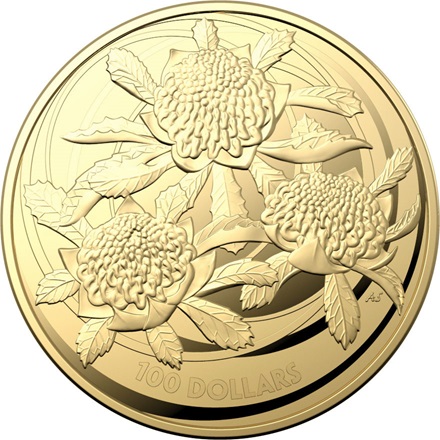 The Royal Australian Mint 1 oz zlatá mince Wildflowers of Australia - Waratah 1 Oz 2022 BU – Royal Australian Mint