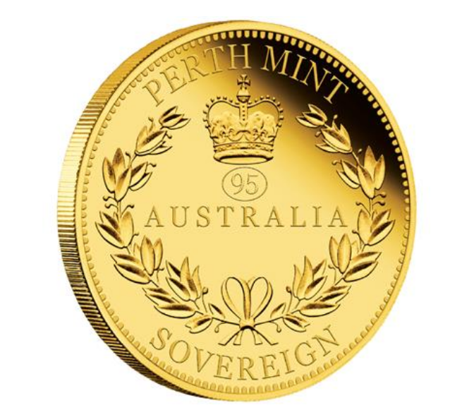The Perth Mint Zlatá mince 7,98g Sovereign 95. narozeniny královny Alžběty II PROOF 2021 – Perth Mint