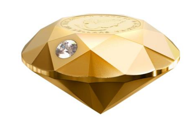 Zlatá mince 167,56g Forevermark Black Label Diamond 2022 PROOF - Royal Canadian Mint