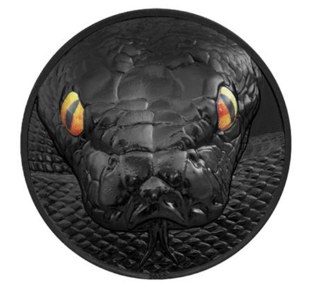 Stříbrná mince 2 oz Hunters by Night – Krajta 2022 PROOF Ultra High Relief – CIT Coin Invest