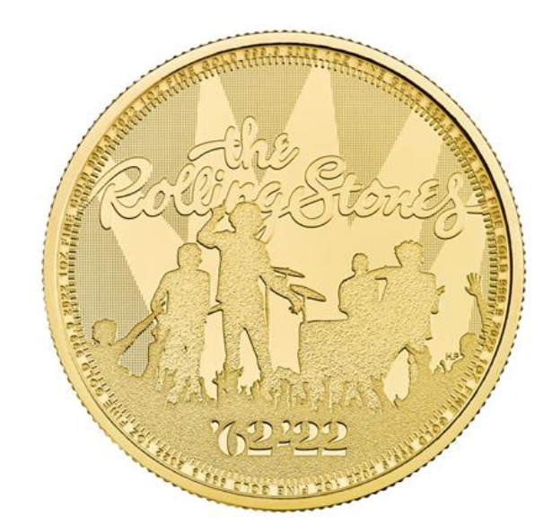 The Royal Mint 1 oz zlatá mince Rolling Stones - hudební legendy 2022 - Royal Mint