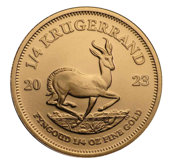 Rand Refinery South African Mint 1/4 oz zlatá mince Krugerrand 2023 Rand Refinery
