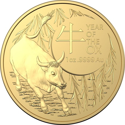 The Royal Australian Mint 1 oz zlatá mince Lunar Rok Bůvola 2021 – Royal Australian Mint