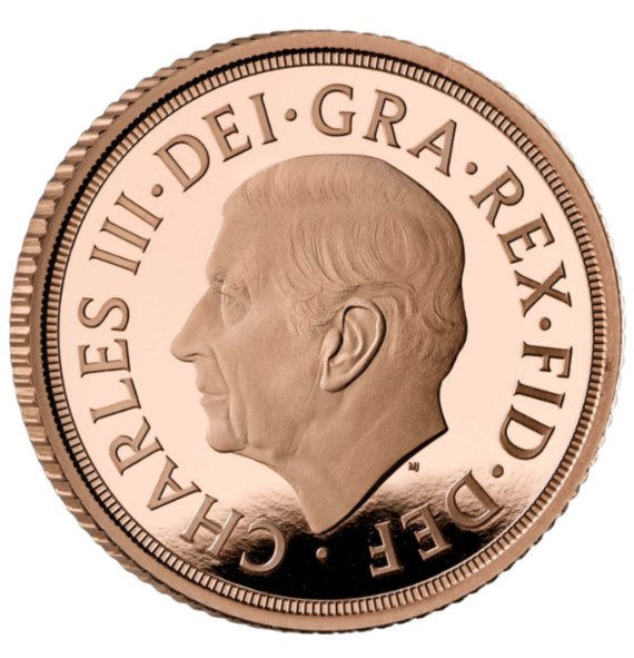 The Royal Mint Zlatá mince Půl Sovereign Memorial 2022- Royal Mint