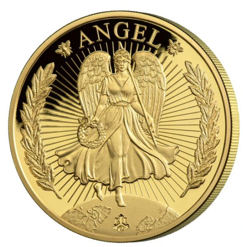 1 oz zlatá mince Anděl Štěstí 2023 PROOF - Svatá Helena