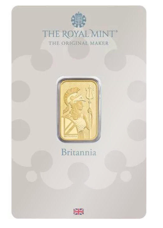 The Royal Mint Zlatý investiční slitek 5g Britannia Royal Mint