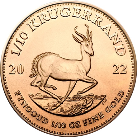 Rand Refinery South African Mint 1/10 oz zlatá mince Krugerrand Rand Rafinerie