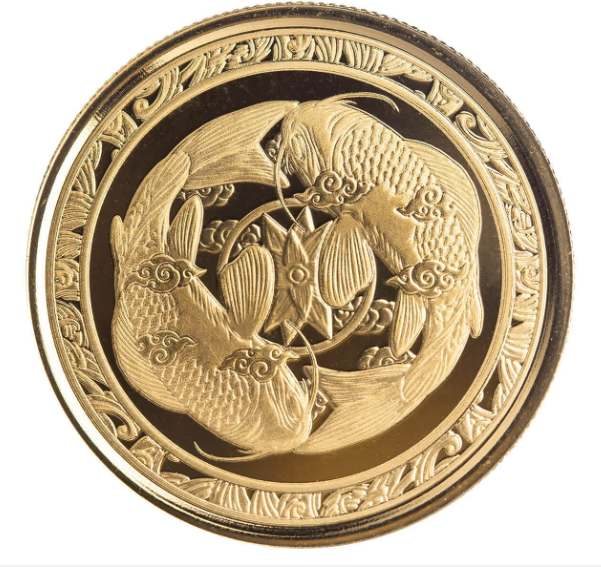 1 oz zlatá mince FIJI KOI FISH 2023 PROOF - Scottsdale Mint