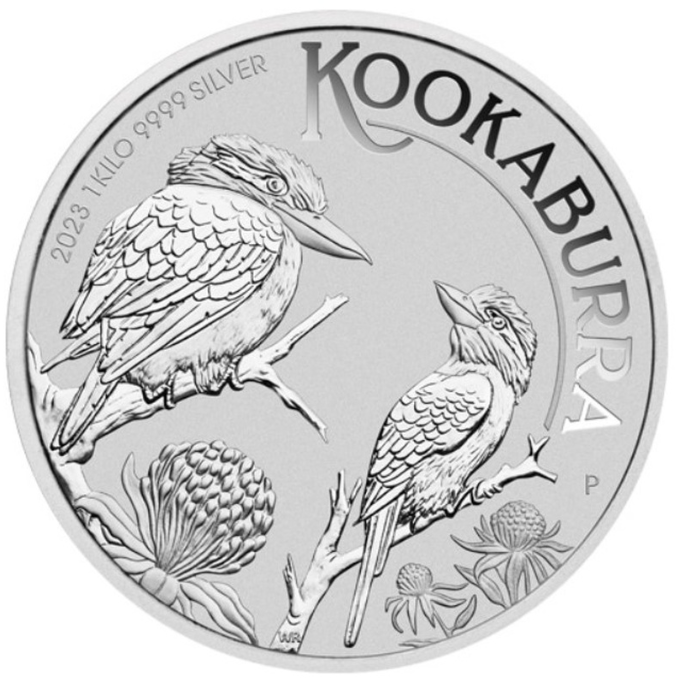 The Perth Mint 1 kg stříbrná mince Kookaburra 2023 - Perth Mint