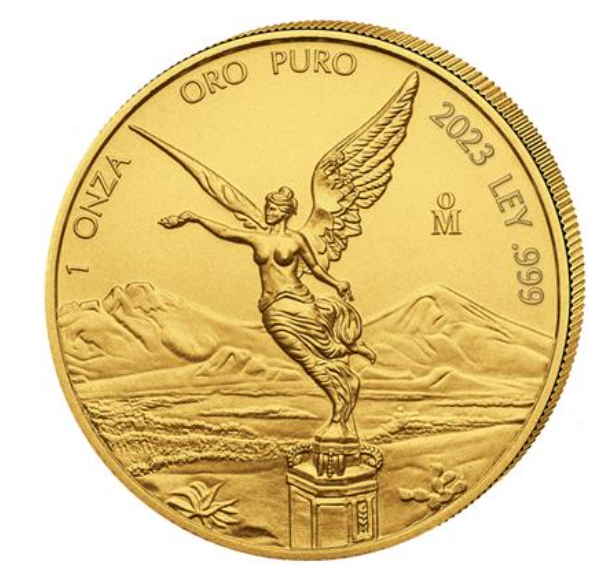 1 oz zlatá mince Gold Mexico Libertad 2023 BU - BANCO DE MEXICO CASA DE MONEDA MINT