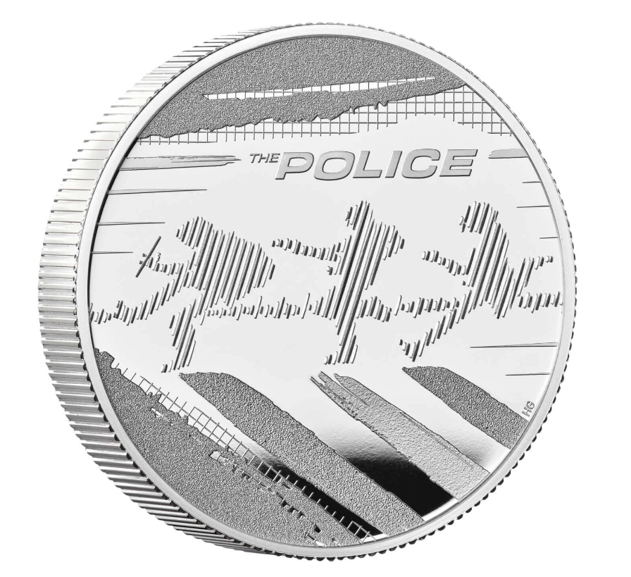 The Royal Mint 2 oz stříbrná mince Hudební legendy - THE POLICE 2023 Proof - Royal Mint