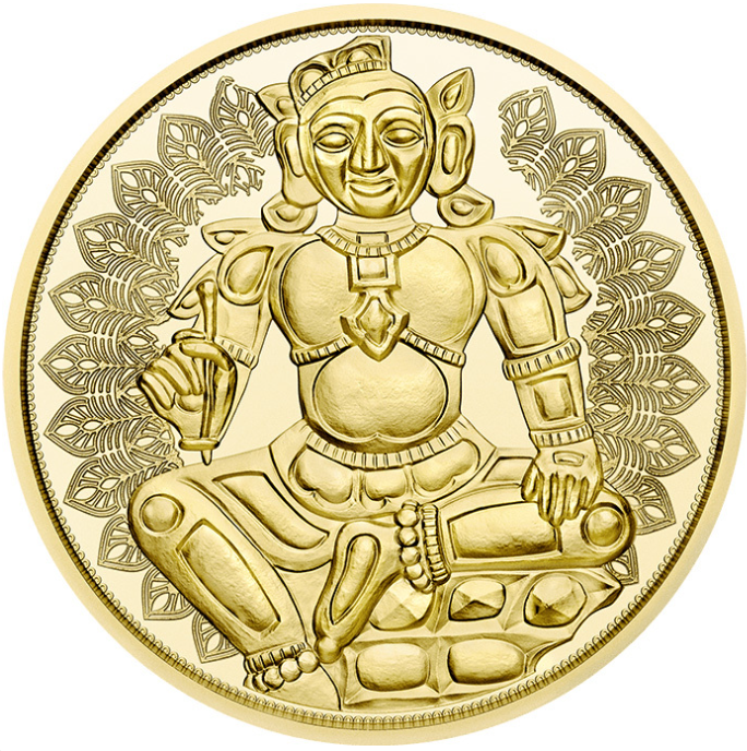 Zlatá mince 1/2 oz Zlato Indie PROOF 2023 – Münze Österreich