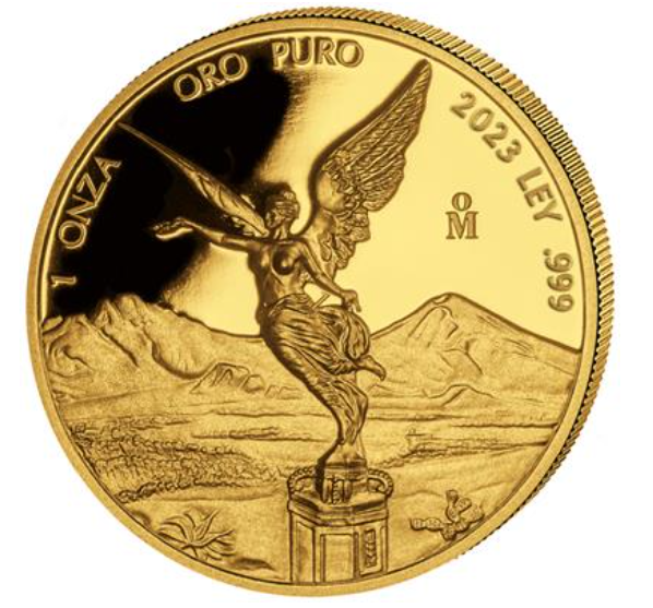 1 oz zlatá mince Gold Mexico Libertad 2023 PROOF - BANCO DE MEXICO CASA DE MONEDA MINT