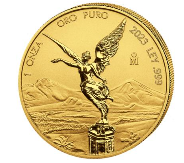 1 oz zlatá mince Gold Mexico Libertad 2023 REVERSE PROOF - BANCO DE MEXICO CASA DE MONEDA MINT