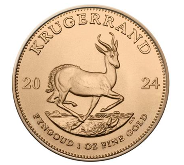 Rand Refinery South African Mint 1 oz zlatá mince Krugerrand 2024 Rand Rafinerie