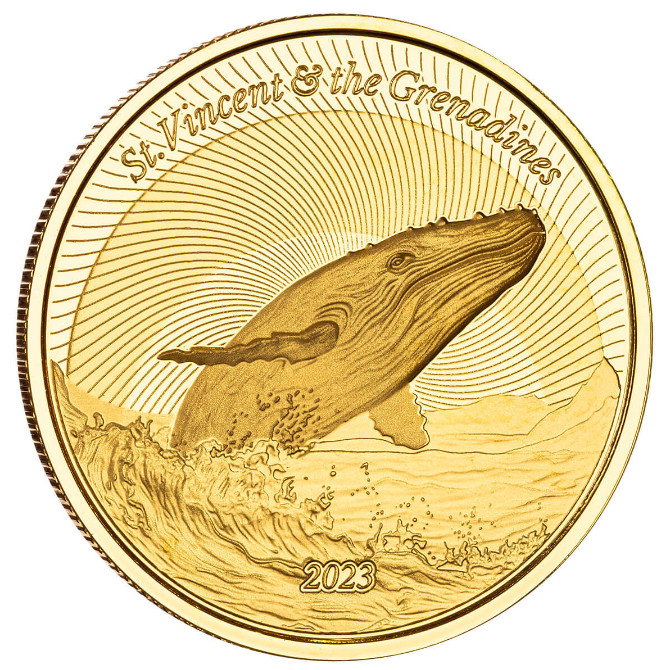 1 oz zlatá mince EC8 St. Vincent & Grenadines 2023 PROOF - Scottsdale Mint