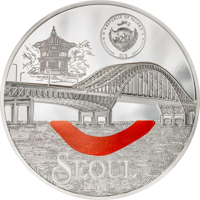 Stříbrná mince 1000g Tiffany Art Metropolis - SOUL 2024 Proof Ultra High Relief - CIT Coin Invest